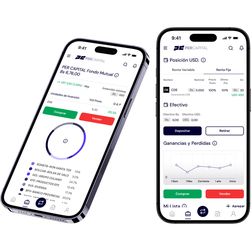 Elementos gráficos Per Capital